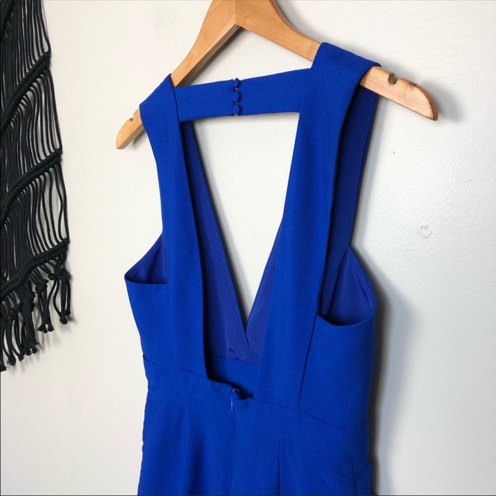 Revolve Finders Keepers Basic Instinct Dress Blue - image 6